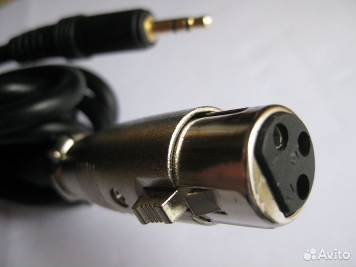 Кабель аудио XLR - jack 3,5