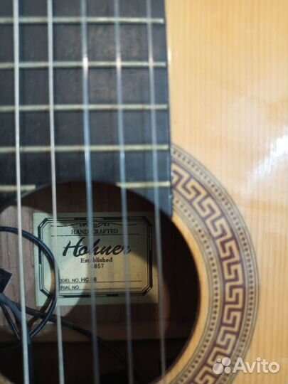 Классическая гитара с подключением