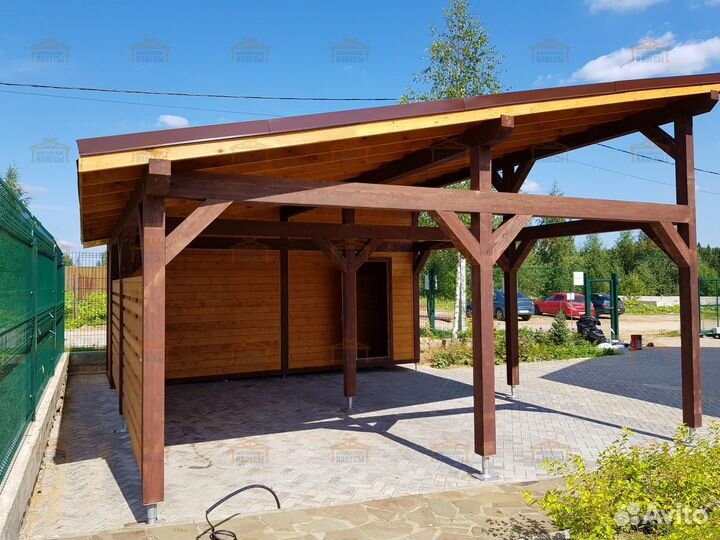 Навесы и беседки