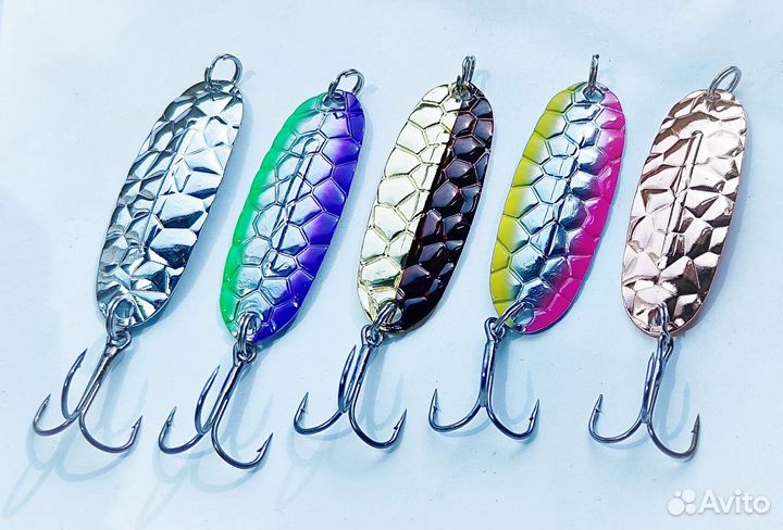 Блесны Williams Wabler(реплика, соты) 7гр, 5шт