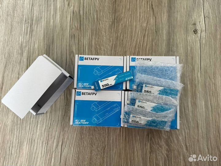 Акб Betafpv Cetus BT2.0 550mAh 1S - 4 шт зарядка