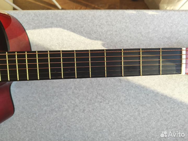 Акустическая фолк гитара Terris TF-3802С SB б/у