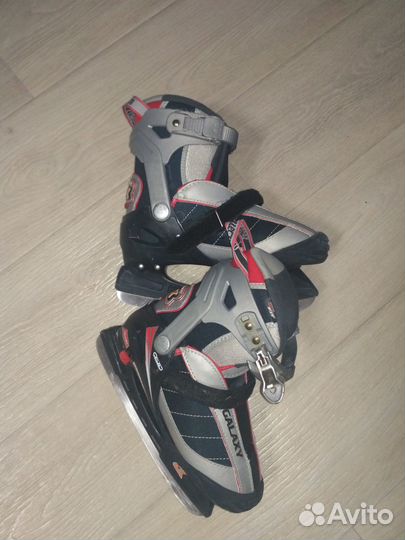 Коньки подростковые