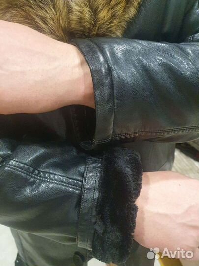 Дубленка натуральная мужская 52 54
