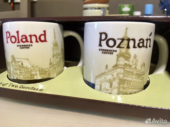 Кружки Starbucks Польша Познань 89 мл