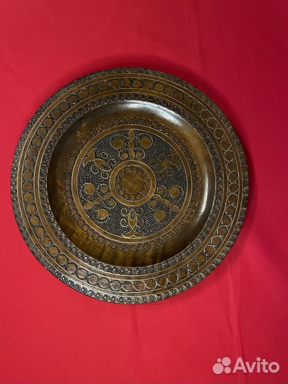 Блюдо деревянное. Винтаж. Германия