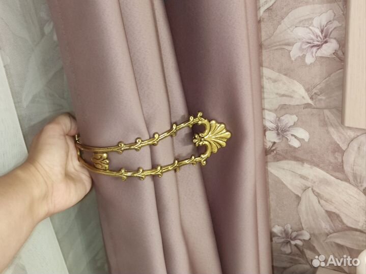 Подхваты держатели для штор новые 2 шт