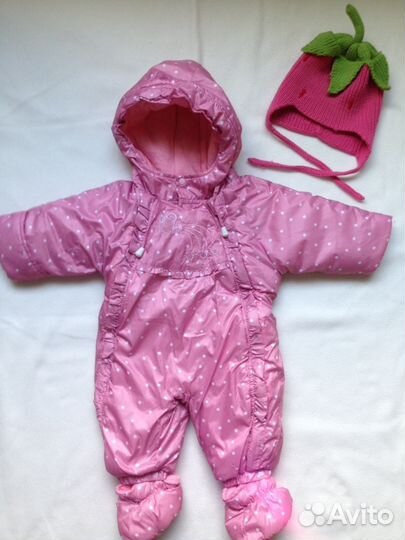 Комбинезон, шапка