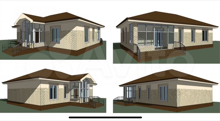 Дом 128 м² на участке 10 сот.