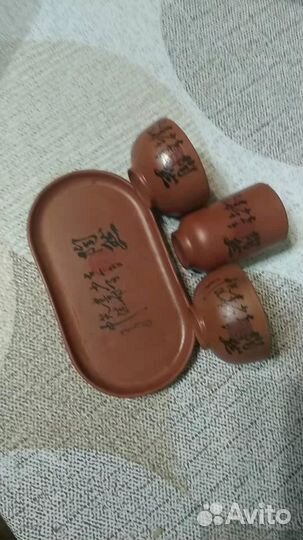 Набор для чайной церемонии. Новый. Из глины