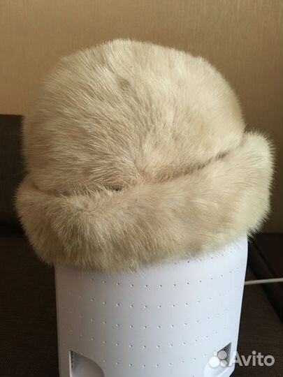 Шапка норковая натур состояние отличное