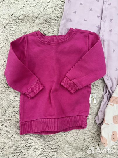 Пакет вещей для девочки 74