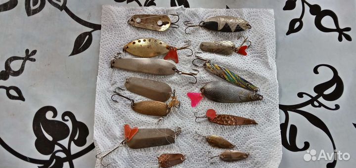 Воблеры и блёсны (31шт)