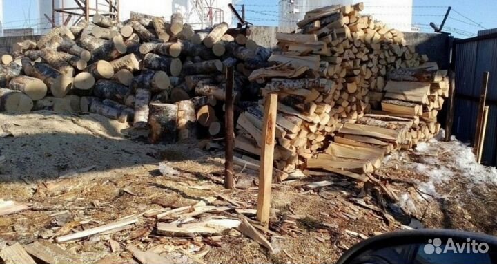 Дрова колотые ольха