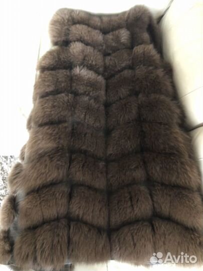 Меховая жилетка