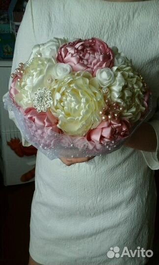 Свадебный букет (пионы )