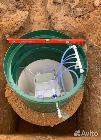 Установка канализации септик под ключ