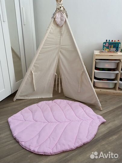 Детский ковер лист