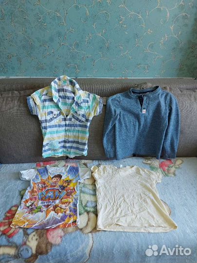 Вещи пакетом на мальчика 128