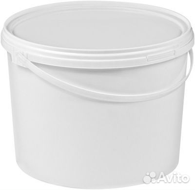 Ведро пищевое пластиковое 10 литров