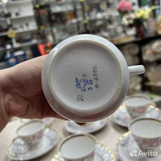Редчайший чайный сервиз вербилки (сзр)