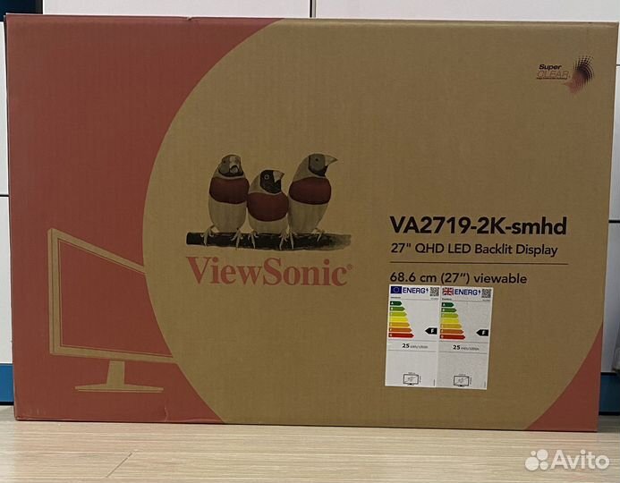 Монитор ViewSonic VA2719-2K-smhd 27