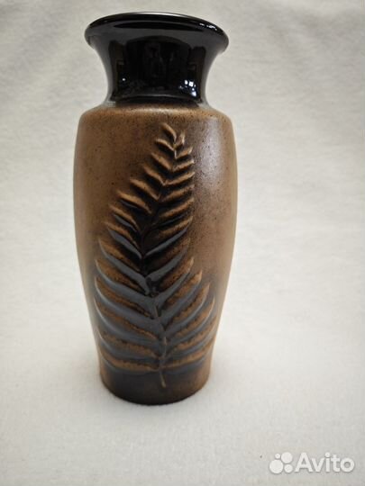 Ваза, керамика, лист. СССР