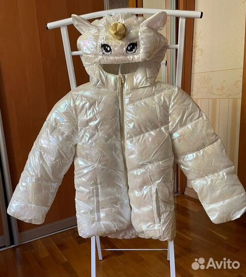 Куртка пуховик для девочки hm