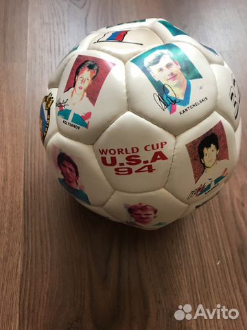 Мяч футбольный новый коллекционный 1994