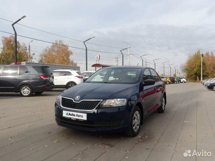 Skoda Rapid 1.6 МТ, 2016, 163 429 км