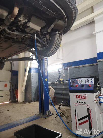 Замена масла в АКПП