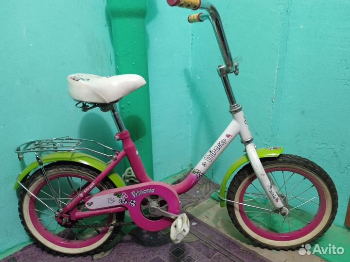 Детский велосипед bike girls для Princess