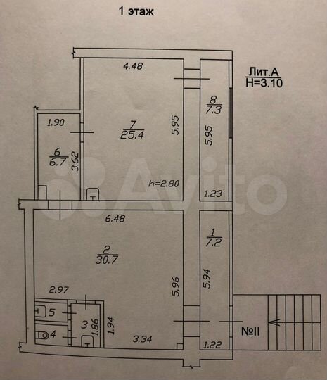 Свободного назначения, 85.7 м²