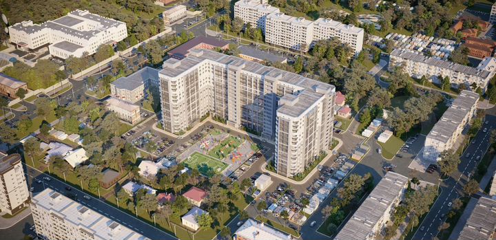 2-к. квартира, 46,9 м², 6/14 эт.