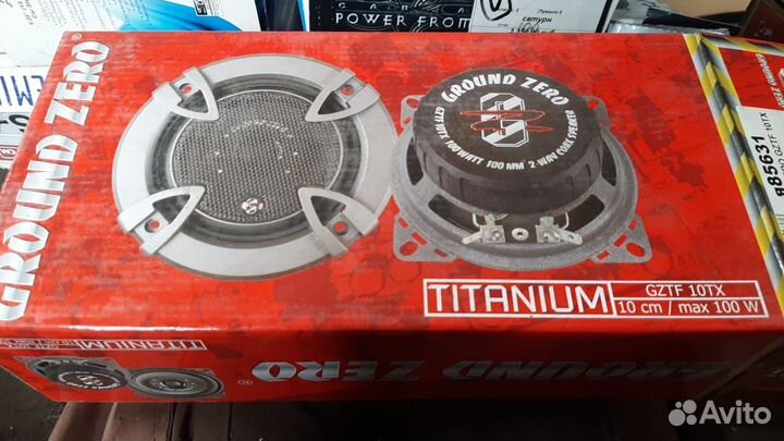 Автомобильная акустика Ground Zero gztf 10TX