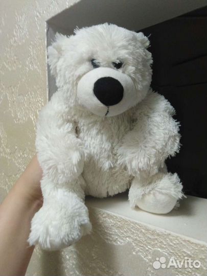 Плюшевый медведь новый. Цена за 2ух
