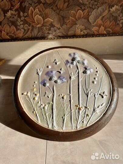 Ботанический барельеф