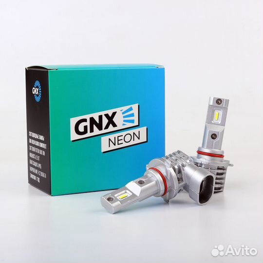 Светодиодные лампы GNX Neon H10 6000K (комплект)