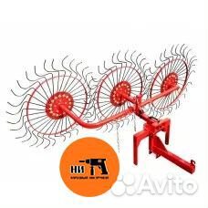 Грабли-ворошилка колёсно-пальцевая для мотоблока