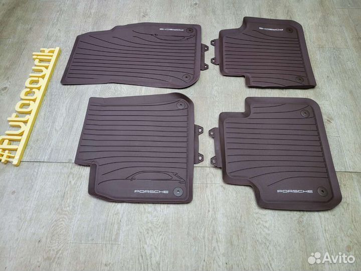 Коврики в салон Porsche Cayenne 3 (2017-н.в.)