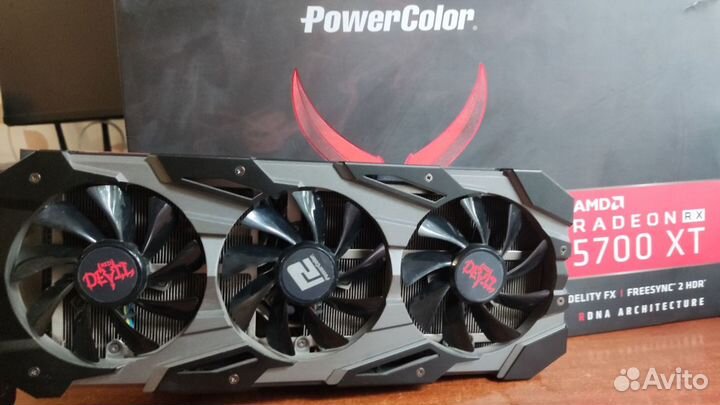 Видеокарта PowerColor rx 5700xt