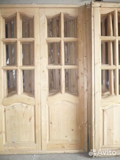 Дверь массив сосны, дуба