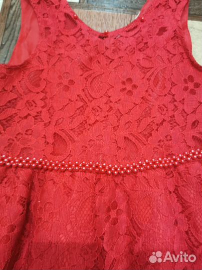 Нарядное платье для девочки 80 98 104 110