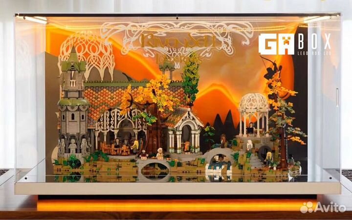 GA Box (бокс) для набора лего/lego 10316 Rivendell