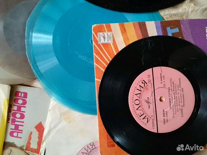 Пластинки советские