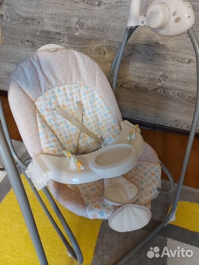 Детские качели шезлонг