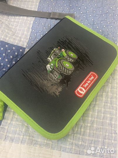 Step By Step Ранец 4 предмета черный/зеленый