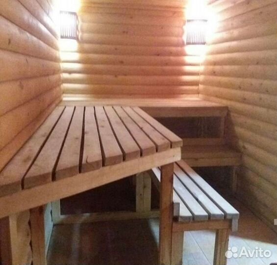 Русская баня на дровах