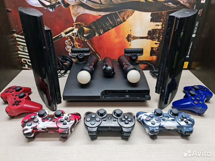 Продажа приставок PS3/PS2/PSP/vita+игры+обмен