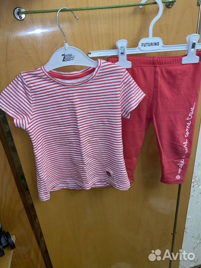 Вещи пакетом для девочки 80 86
